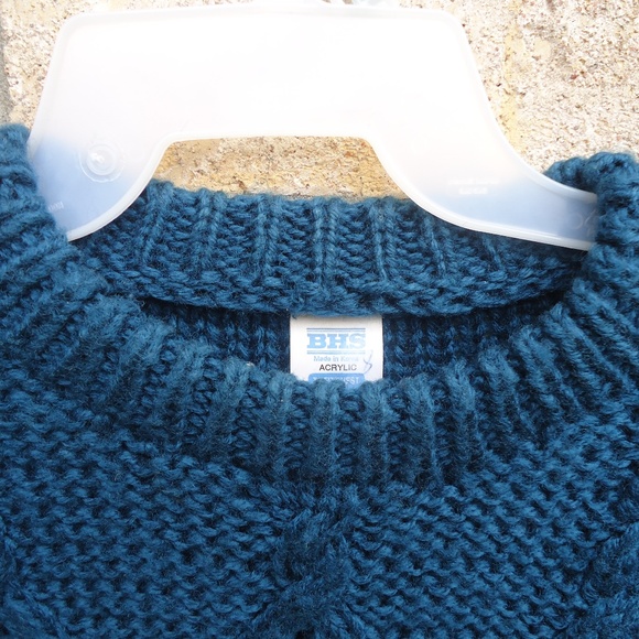SIZE L. BHS cable knit sweater. - Picture 5 of 8